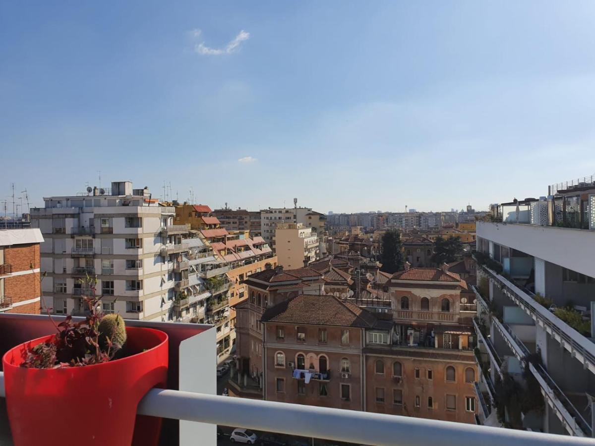 Penthouse 41 In Trastevere With Big Terrace Rzym Zewnętrze zdjęcie
